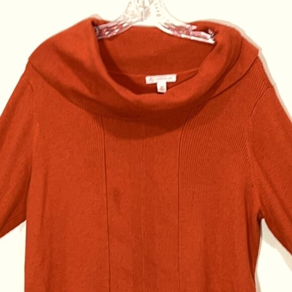 Beautiful Orange Sweater By DressBarn. Size 2X. - Picture 2 of 8